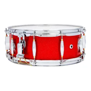 LALITE Caisse Claire 14"x 5,5" Erable Deluxe Red Sparkle