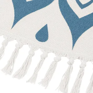 Tapis Meinl Sonic Energy Meditation 200Cm - Navy Blue - Floral Design