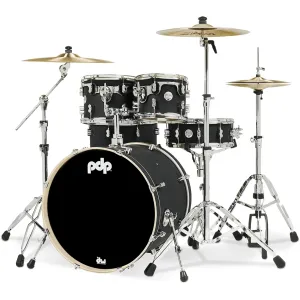 PDP Concept Maple Batterie 22"/5pcs Satin Black