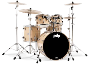 PDP Concept Maple Batterie 20"/4pcs Natural Lacquer