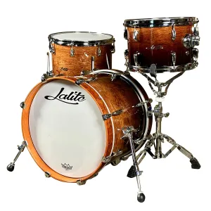 LALITE Bubinga Batterie 18"/3pcs Sunburst Glossy