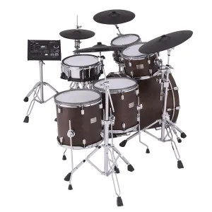 ROLAND VAD716 Batterie V-Drums Acoustic Satin Walnut Full Pack 