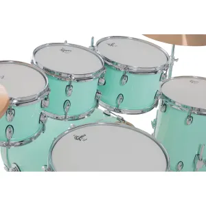 GRETSCH Catalina Maple Batterie 22"/7pcs - Cm2e627sfg - Seafoam Green