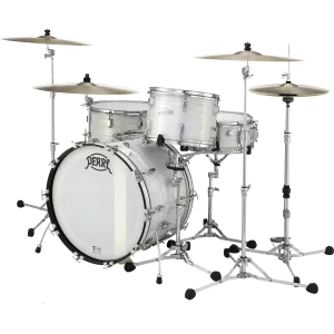 PEARL President Phenolic Batterie 22"/3pcs Pearl White Oyster