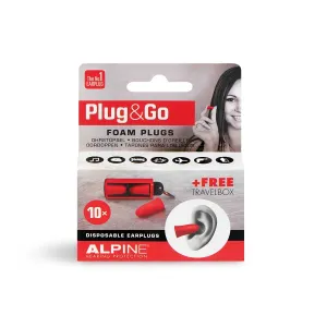 Ear Alpine Party Plug And Go - Red