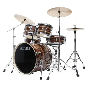 TAMA Imperialstar Batterie 20"/5pcs Coffee Teak Wrap