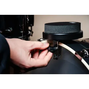 MEINL MBDMP4BK Practice Pad 04" W/Clamp Black