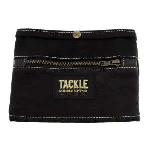 Pochette Tackle Instrument Rangement - En Toile Ciree - Black
