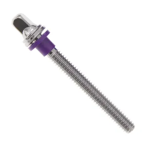 Rondelle Danmar Nylon - Violet - 100Pcs