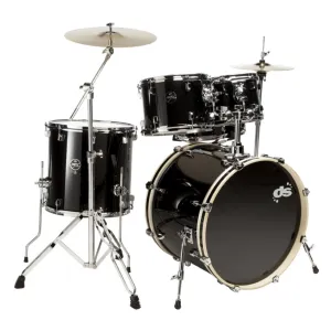 DS DRUMS DSX Batterie 22"/5pcs Black Sparkle