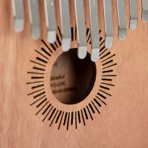 Kalimba Sela 17 Lames Hollow Mahogany - Natural