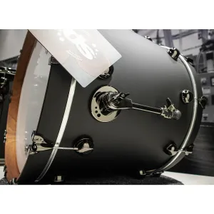 DS DRUMS Rebel Custom Shop Batterie 22"/4pcs Deep Black