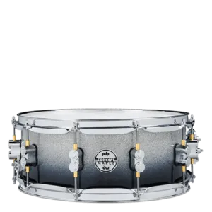 PDP Concept Maple Batterie 22"/7pcs Silver/Black Fade Lacquer
