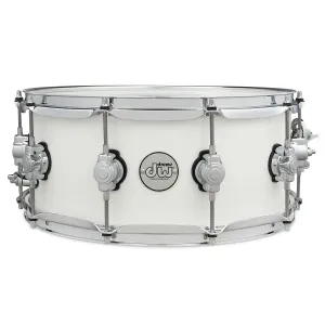 DW Design Caisse Claire 14"x 6"  Gloss White