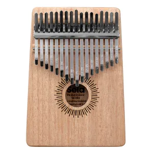 Kalimba Sela 17 Lames Hollow Mahogany - Natural