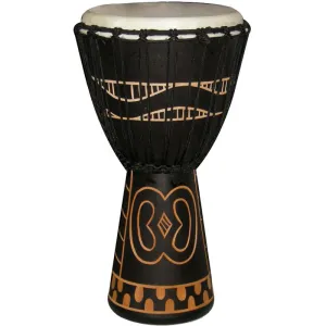 Djembe Tanga 10" Slammer Sculpte - Black