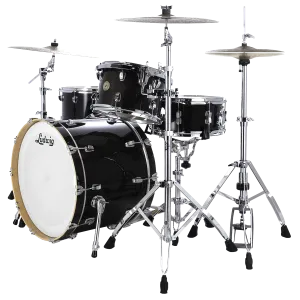 LUDWIG Continental Series Batterie 26"/4pcs Black Satin