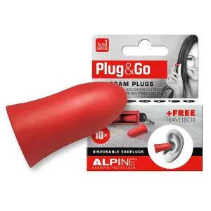 Ear Alpine Party Plug And Go - Red