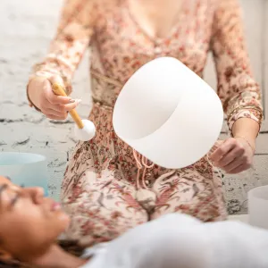 Bol Meinl Sonic Energy Crystal 08" Crown Chakra - Si - Avec Poignee