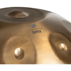 Handpan Sela Harmony - Stainless Steel - Gold - F La Sirena
