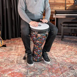 Djembe Meinl 12" Jumbo Synthetique - Day Of The Dead
