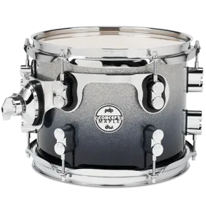 PDP Concept Maple Batterie 22"/7pcs Silver/Black Fade Lacquer