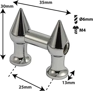 Coquille Spare Drum Tube Lug - GC - 25Mm