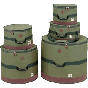 Housse Set Tama Powerpad Designer - Stage 22" - 5Pcs - Moss Green