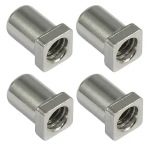 Cheminee Sparedrum Carree Snsq12B 12mm - Laiton (X4)