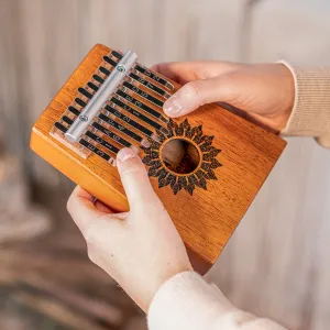 Kalimba Meinl Sonic Energy 10 Lames Mahogany - Soundhole - Do Maj