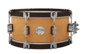 PDP Concept Classic Caisse Claire 14"x 6.5" Natural Stain/Walnut Hoop