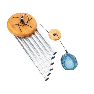 Chime Meinl Sonic Energy Blue Agate Meditation 29" - 432Hz - Silver