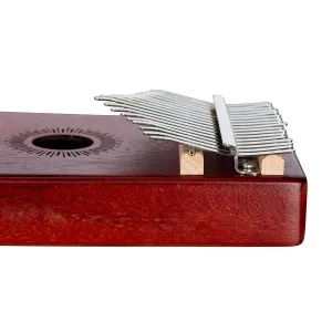 Kalimba Sela 17 Lames Hollow Mahogany - Red