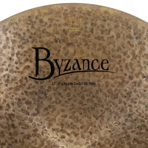 MEINL Byzance Dark 22" Big Apple Flat Ride Ride