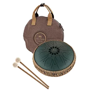 Tongue Drum Meinl Sonic Energy Octave Steel- Fa#-Min- Dark Green