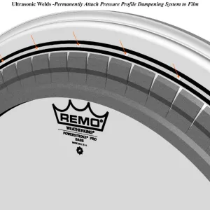 REMO Powerstroke Pro 24" Bass Clear