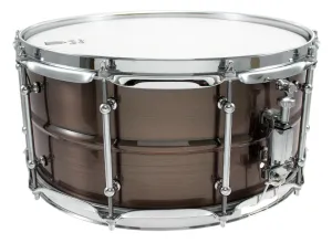 WORLDMAX Black Dawg Caisse Claire 14"x 6.5" Laiton Brushed Red Copper