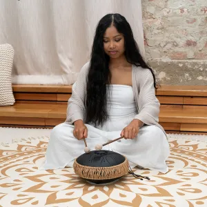 Tongue Drum Meinl Sonic Energy Octave Steel- Si Min- Black