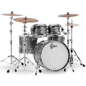 GRETSCH USA Brooklyn Batterie 22"/4pcs Grey Oyster