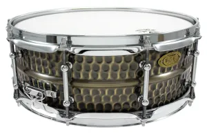 Caisse Claire Wolrdmax 14 X 05" - Black Dawg - Laiton Martele