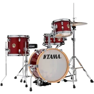 TAMA Club-JAM Flyer Kit Batterie 14"/4pcs + Hardware Candy Apple Mist