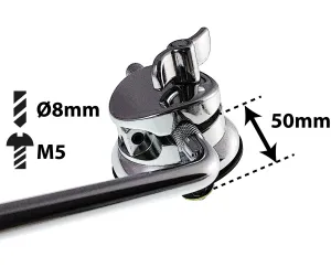 Pied GC Sparedrum - Embases Rondes (X2)