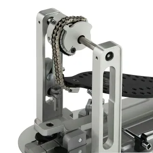 DW CPMCDBK Pedale Grosse Caisse Simple MFG Chain Drive Cobalt