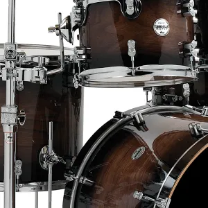 PDP Concept Maple Exotic Batterie 22"/5pcs Walnut To Charcoal Burst