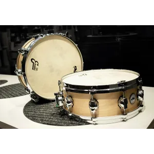 DS DRUMS Rebel Custom Caisse Claire  14"x 5,5" Birch Natural Satin Ltd Edition