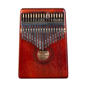 Kalimba Sela 17 Lames Hollow Mahogany - Red