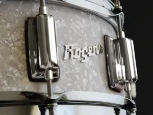 Badge Rogers Logo Acier Chrome