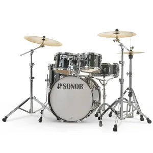 SONOR AQ2 Batterie 22"/5pcs Transparent Stain Black