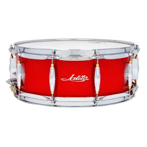 LALITE Caisse Claire 14"x 5,5" Erable Deluxe Red Sparkle