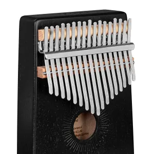 Kalimba Sela 17 Lames Hollow Mahogany - Black